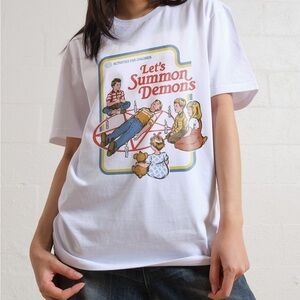 Steven Rhodes Lets Summon Demons Graphic Tee